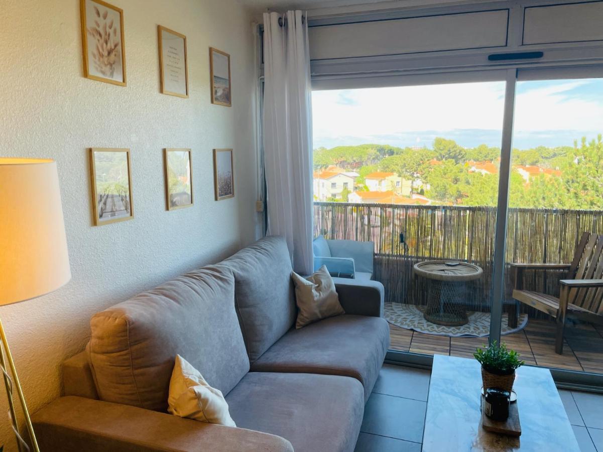 Appart' T2 Cosy Balcon Parking - 200M De La Mer Apartman Argelès-sur-Mer Kültér fotó