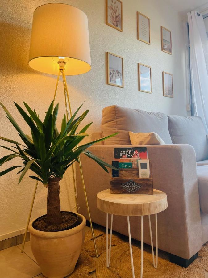 Appart' T2 Cosy Balcon Parking - 200M De La Mer Apartman Argelès-sur-Mer Kültér fotó